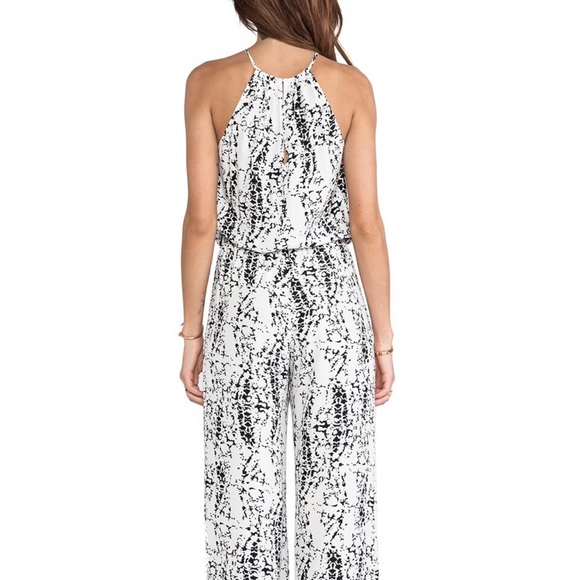 Parker Shauna Jumpsuit in black splatter - Picture 2 of 6